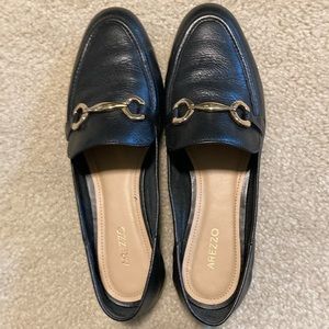 Arezzo Emma leather loafers